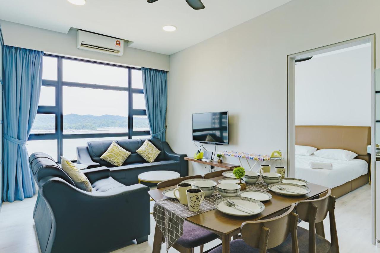 Full Seaview 2R1B Condo For 6Pax In Kota Kinabalu Exterior photo