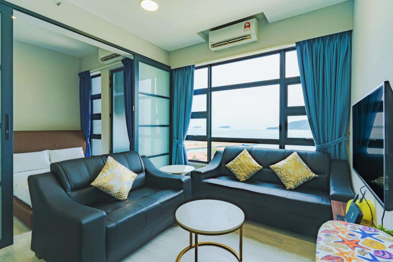 Full Seaview 2R1B Condo For 6Pax In Kota Kinabalu Exterior photo