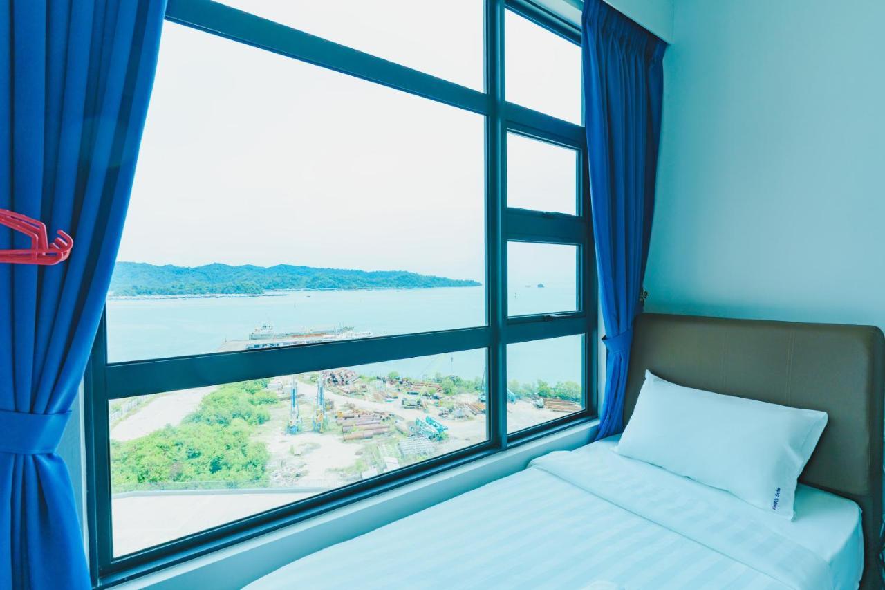 Full Seaview 2R1B Condo For 6Pax In Kota Kinabalu Exterior photo